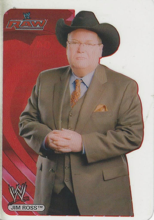 WWE Edibas Lamincards 2006 Jim Ross #41