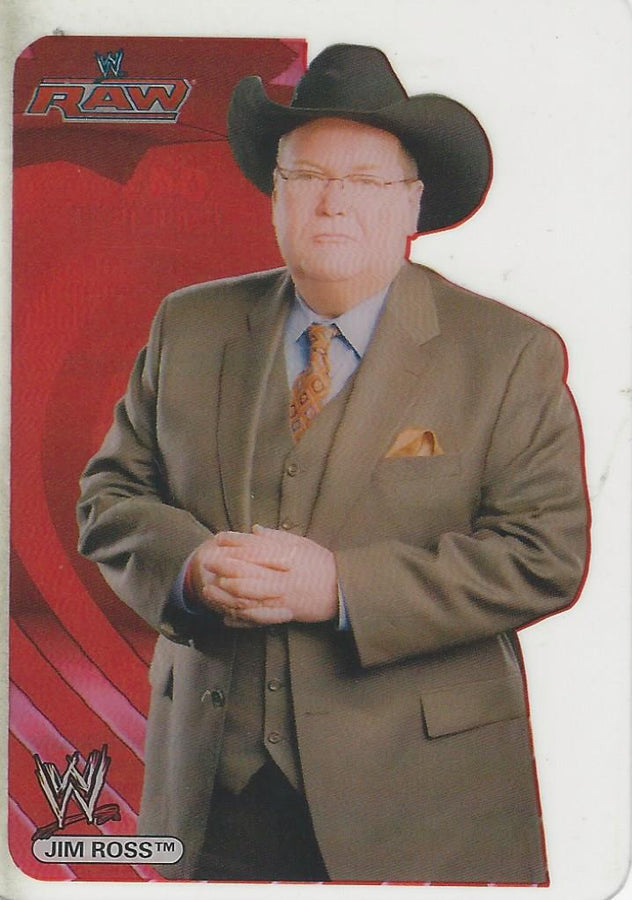 WWE Edibas Lamincards 2006 Jim Ross #41
