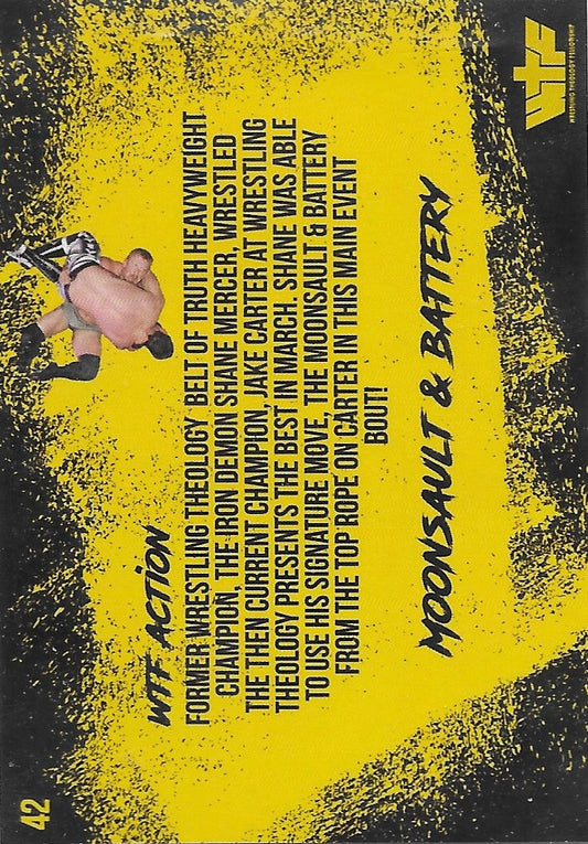 Moonsault & Battery trading card PW Catalog