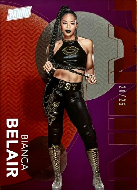 Bianca Belair trading card PW Catalog