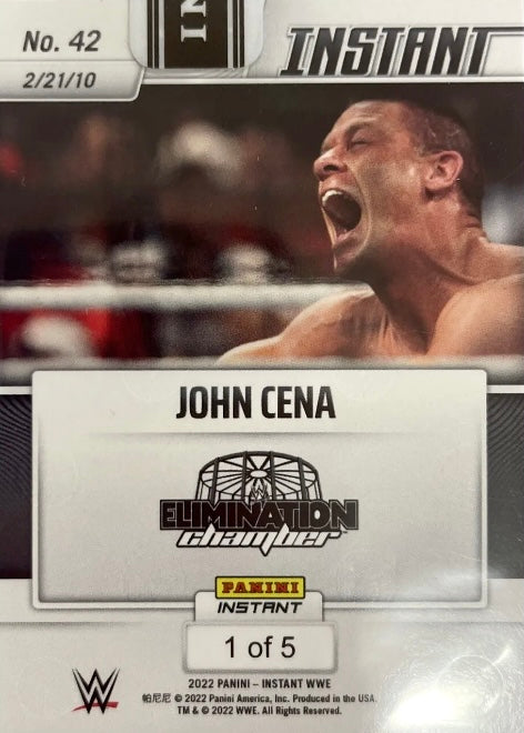 John Cena – Cena Wins Elimination Chamber for Eighth World Championship - image 2