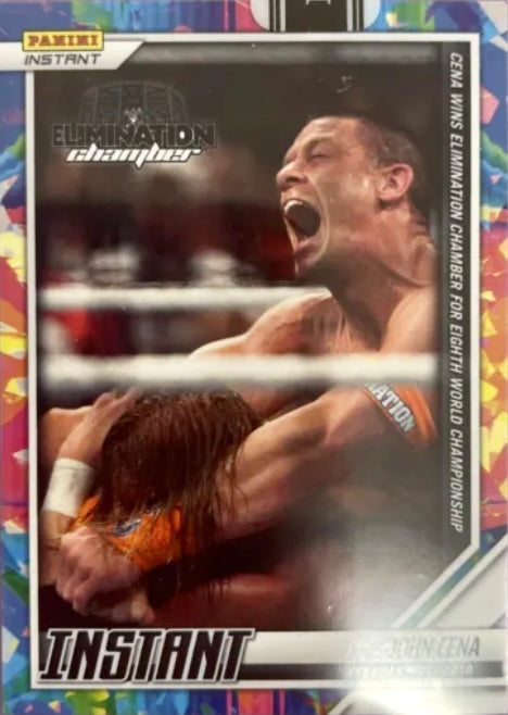 John Cena – Cena Wins Elimination Chamber for Eighth World Championship