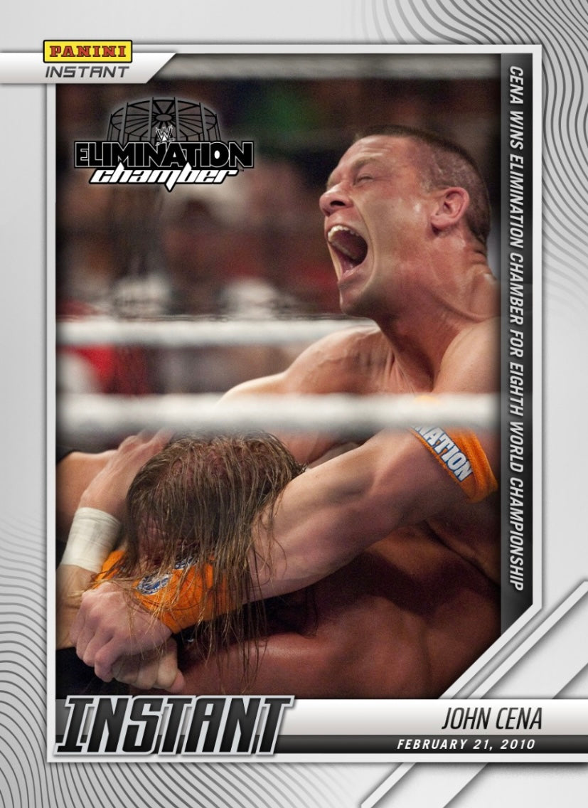 John Cena – Cena Wins Elimination Chamber for Eighth World Championship