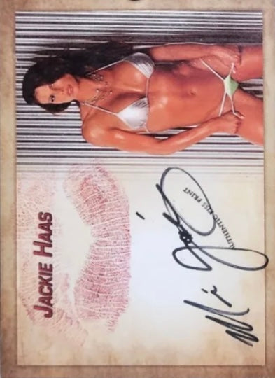 Jackie Haas trading card PW Catalog