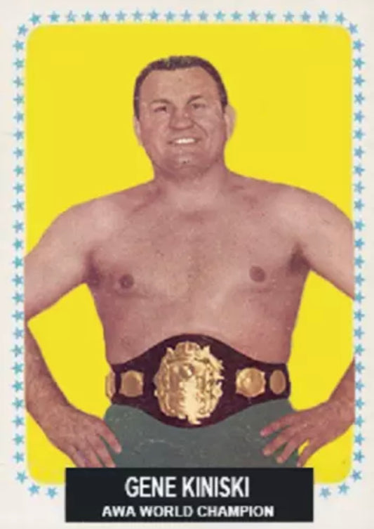 Gene Kiniski trading card PW Catalog