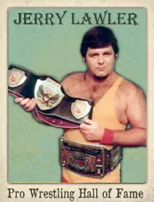 Jerry Lawler trading card PW Catalog