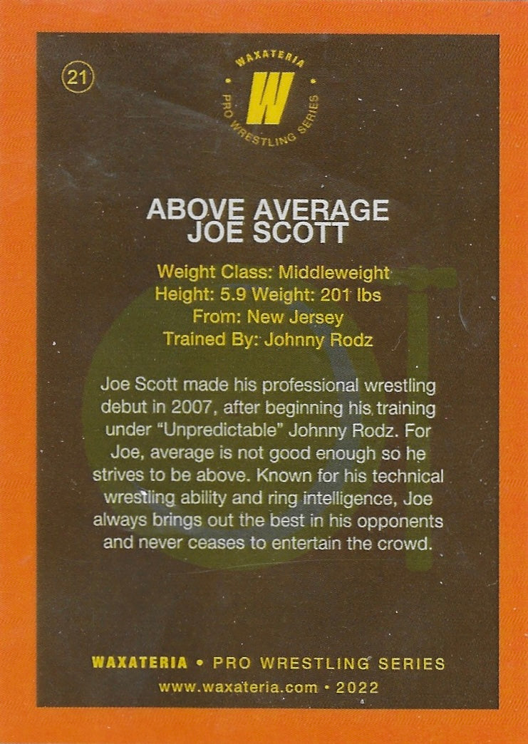 Above Average JOE Scott - image 2