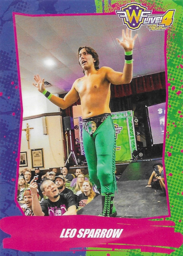 LEO Sparrow trading card PW Catalog