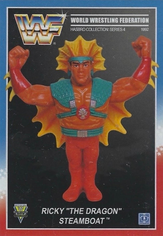 Ricky “the Dragon” Steamboat trading card PW Catalog