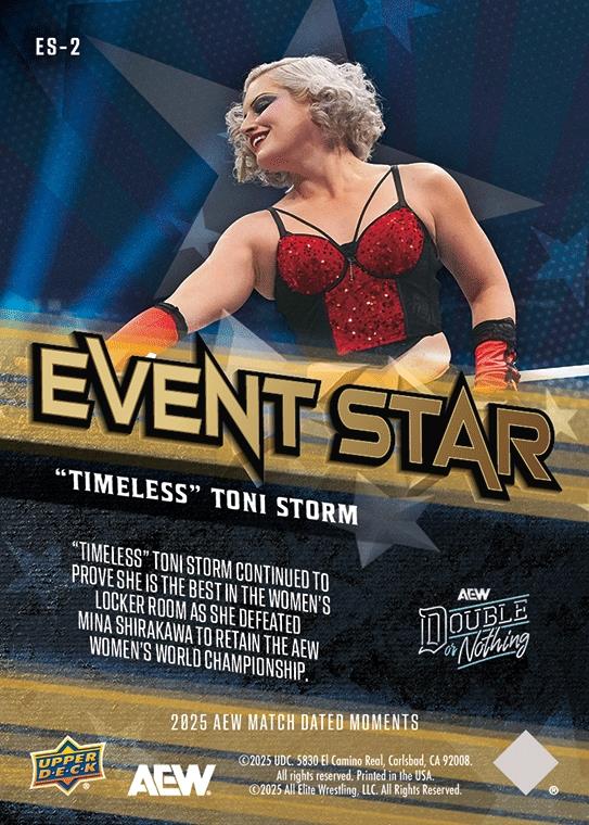 Event Star – “Timeless” Toni Storm