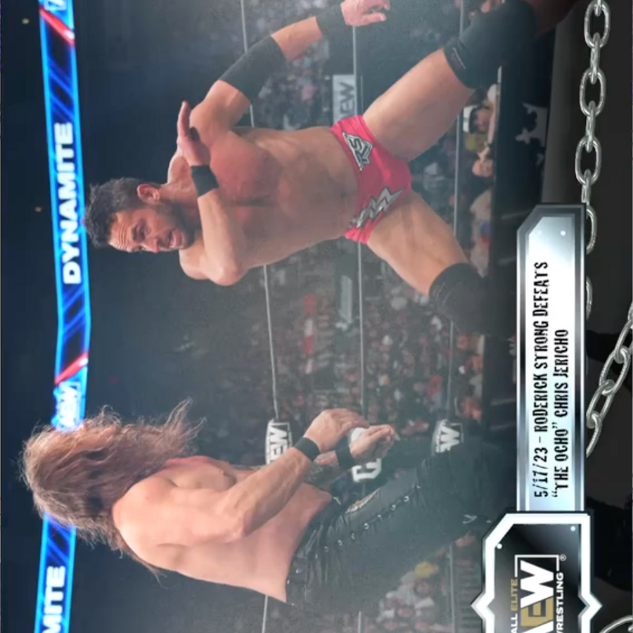 5/17/23 – Roderick Strong – Roderick Strong Defeats “the Ocho” Chris Jericho