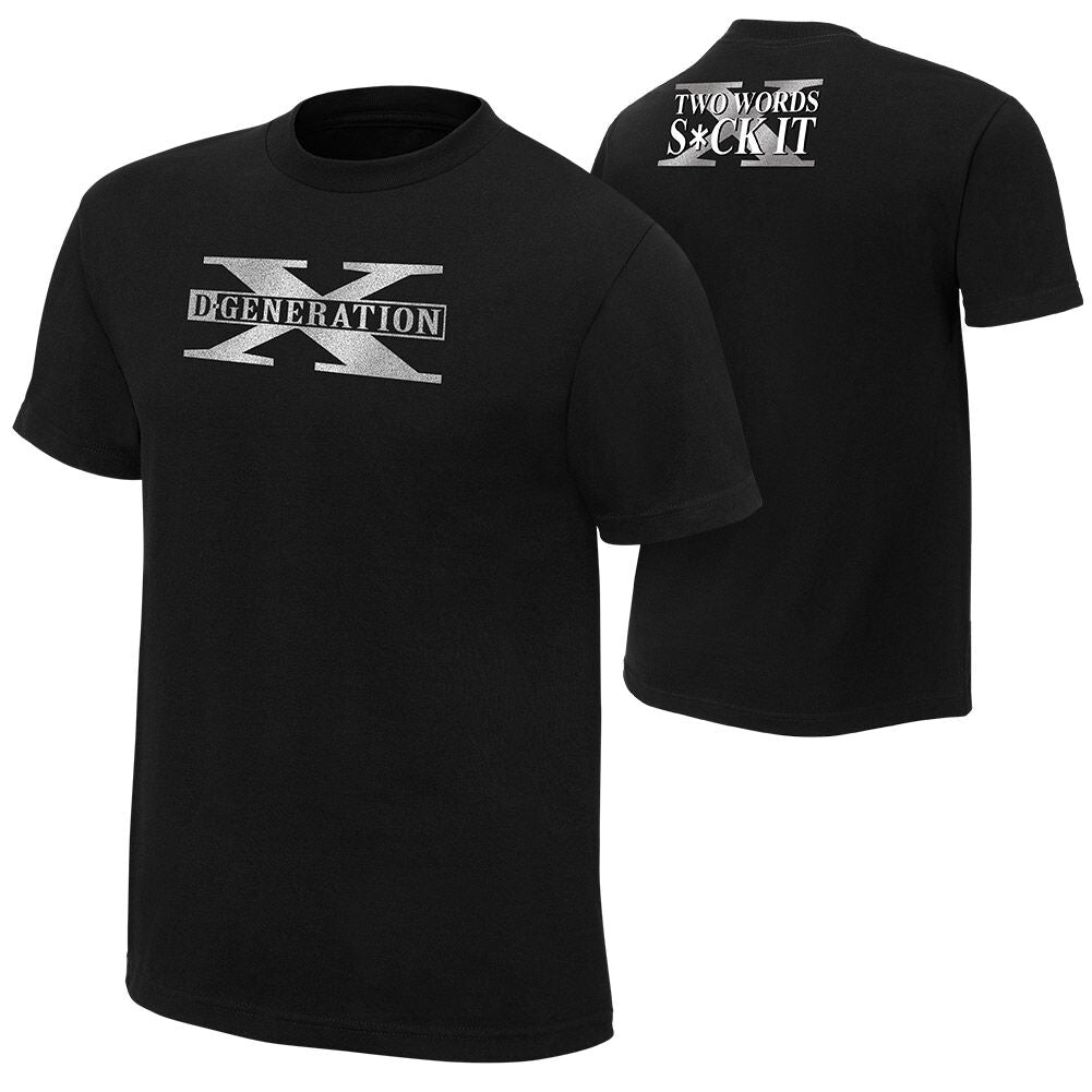 D-Generation X "Two Words" Retro Authentic T-Shirt 1