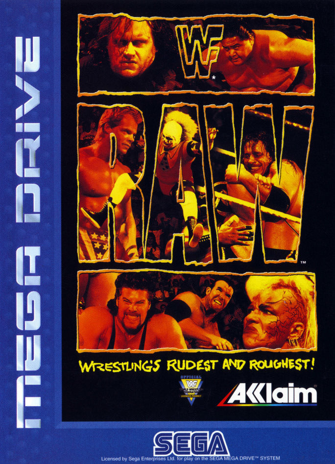 WWF Raw [Sega Mega Drive] PWcatalog