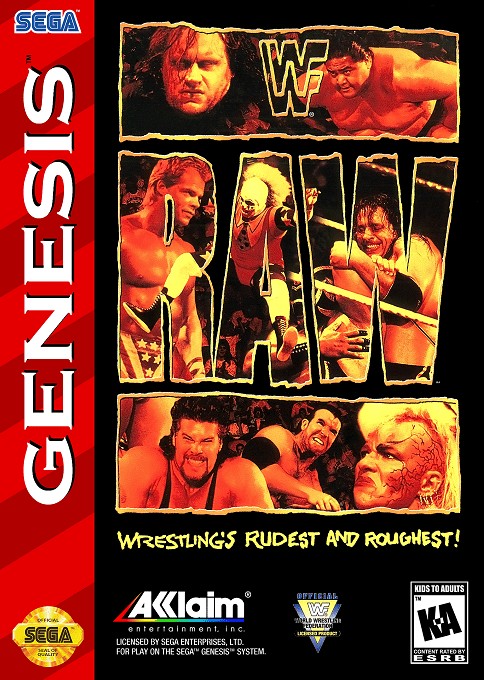 WWF Raw [Sega Genesis] PWcatalog