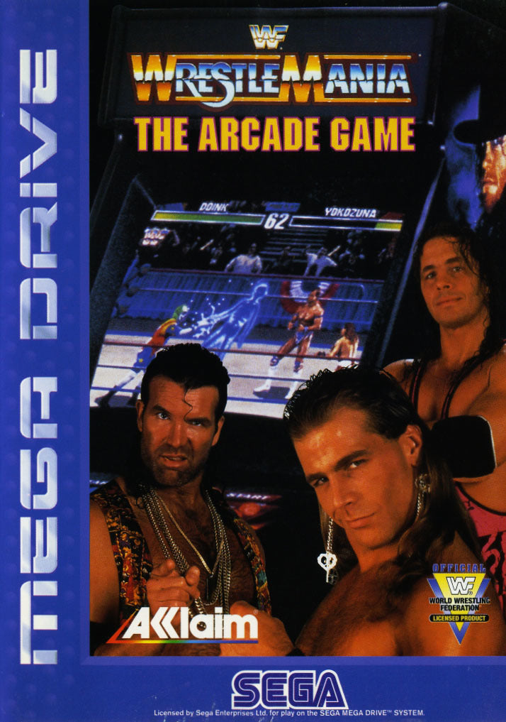 WWF WrestleMania The Arcade Game [Sega Mega Drive] PWcatalog
