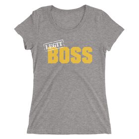 Sasha Banks "Legit Boss" Women's Tri-Blend T-Shirt