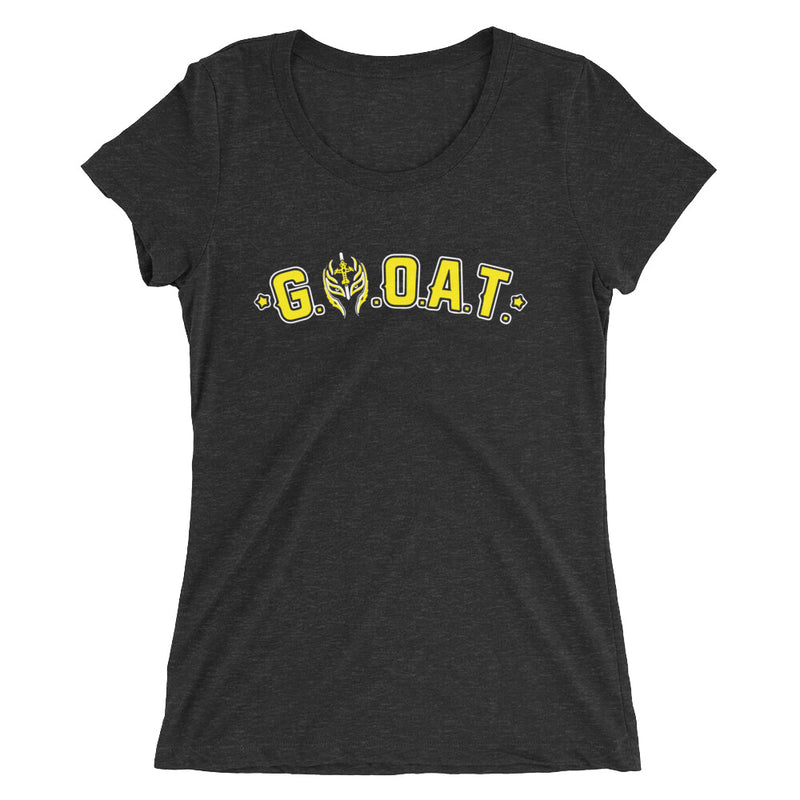 Rey Mysterio "G.M.O.A.T." Women's Tri-Blend T-Shirt