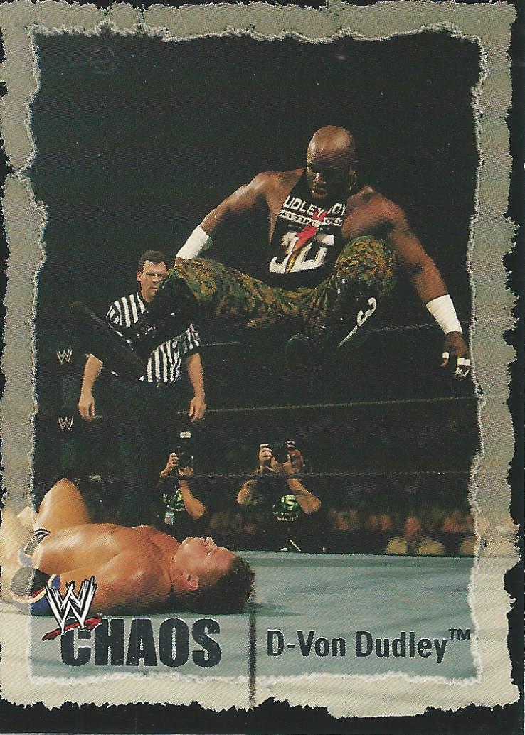 WWE Fleer Chaos 2004 D-Von Dudley #46
