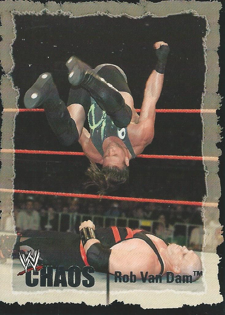 WWE Fleer Chaos 2004 Rob Van Dam #51