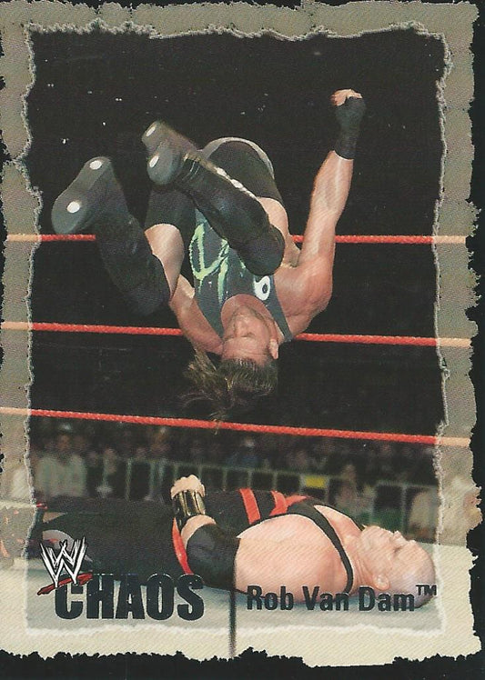 WWE Fleer Chaos 2004 Rob Van Dam #51