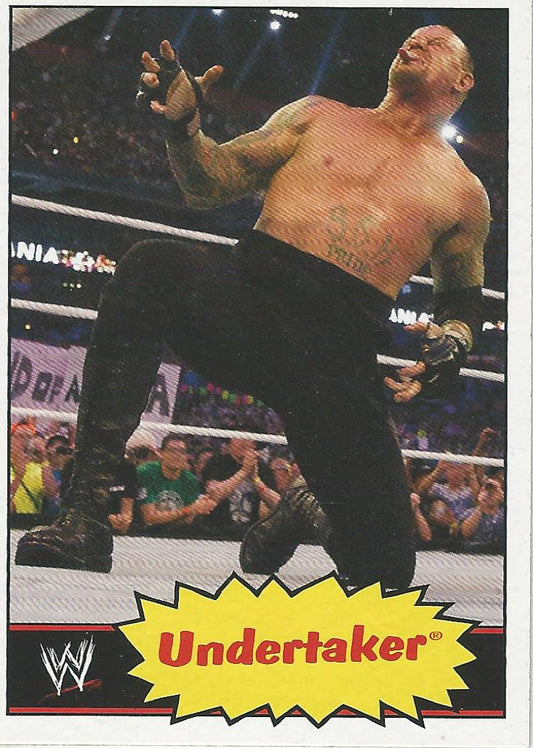 WWE Topps Heritage 2012 Undertaker #42
