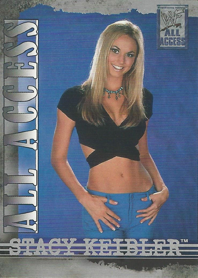 WWF Fleer All Access 2002 Stacy Keibler #42