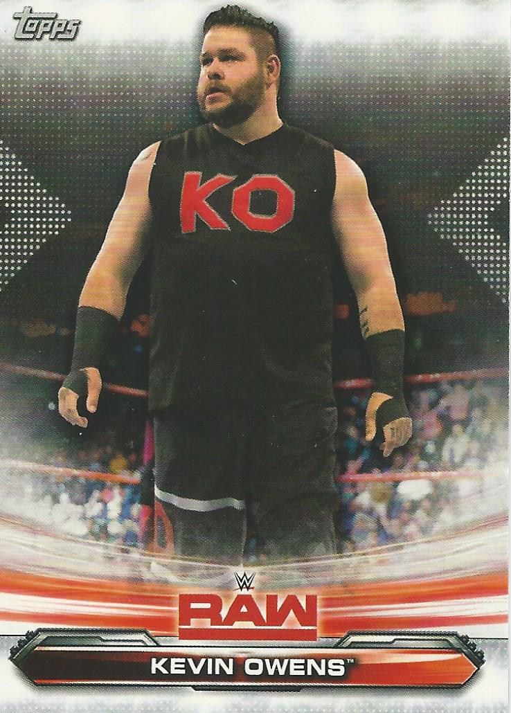 WWE Topps Raw 2019 Kevin Owens #42