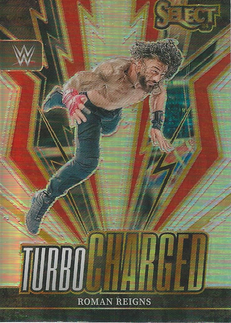 WWE Panini Select 2024 Turbo Charged Roman Reigns #2