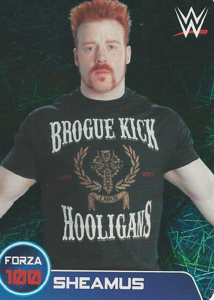 WWE Edibas Lamincards 2014 Sheamus #42
