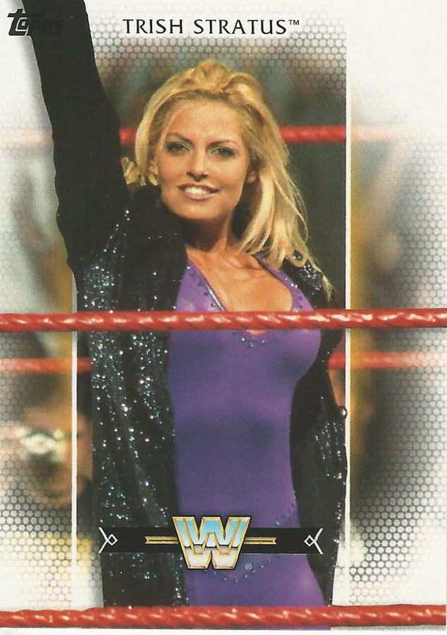WWE Topps Women Division 2017 Trish Stratus R42 trading card PW Catalog