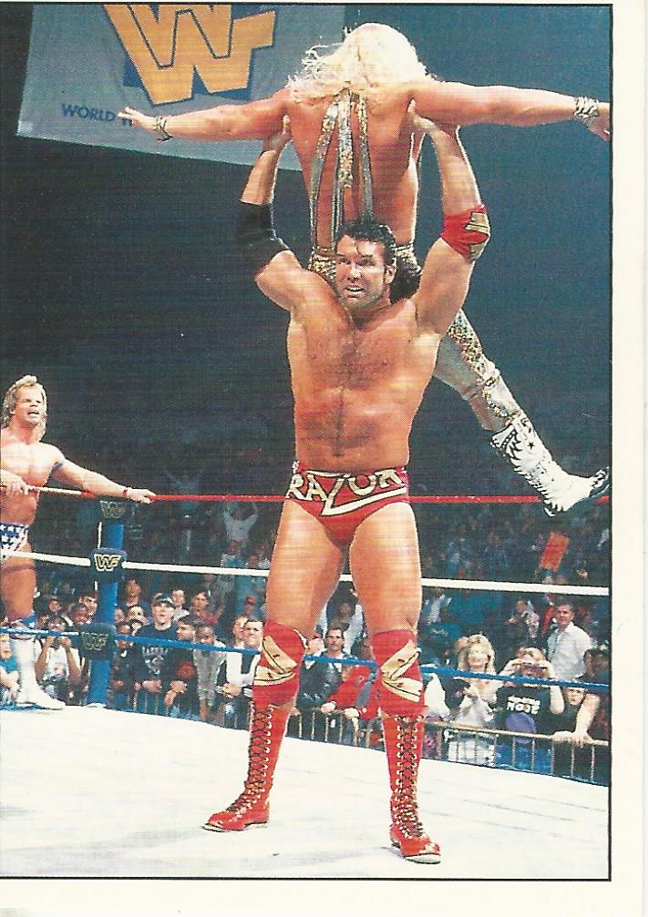 WWF Panini 1995 Sticker Collection Razor Ramon #42