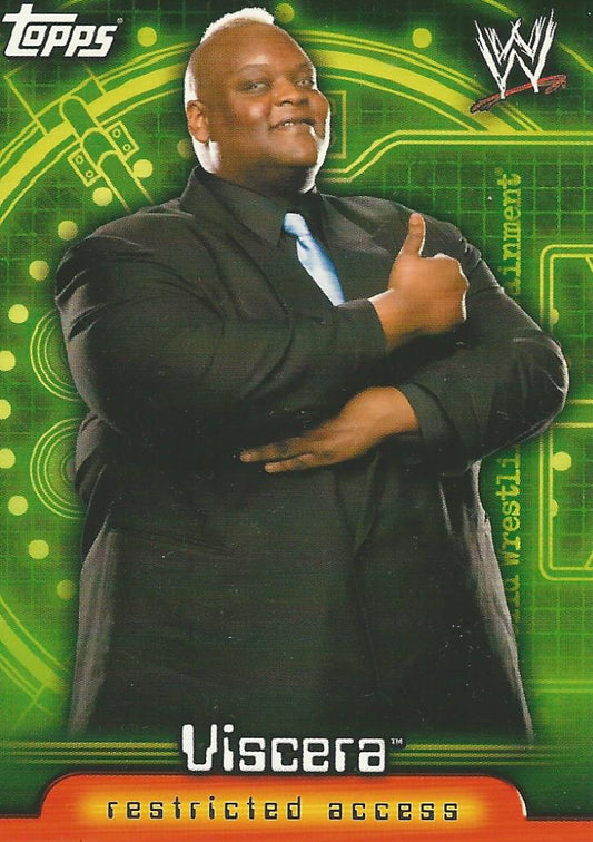 WWE Topps Insider 2006 Viscera #42