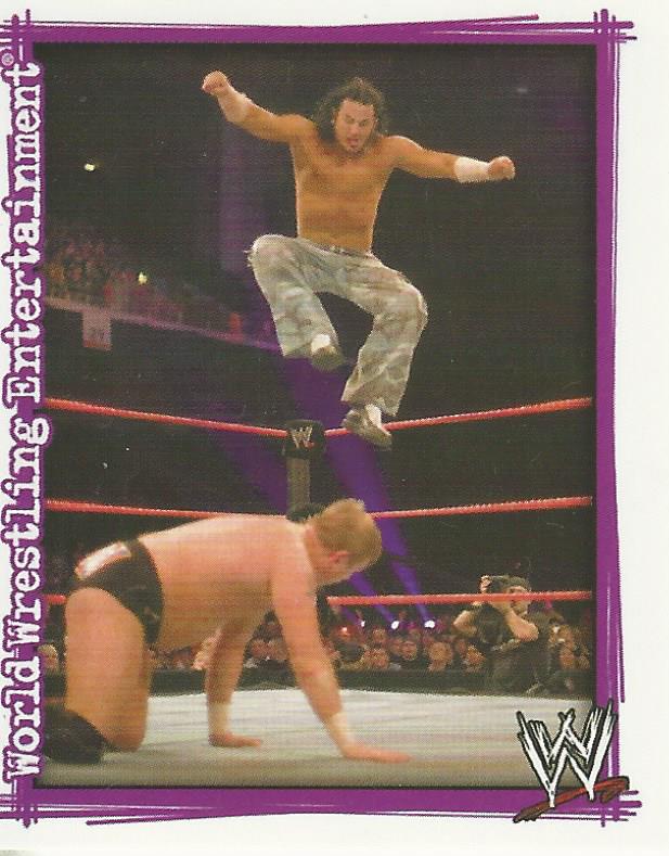 WWE Topps Superstars Uncovered 2007 Sticker Matt Hardy #42