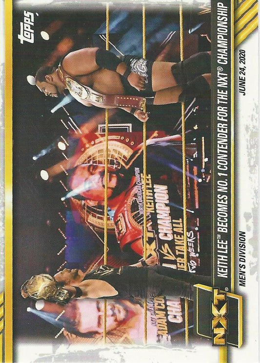 WWE Topps NXT 2021 Adam Cole and Keith Lee #43