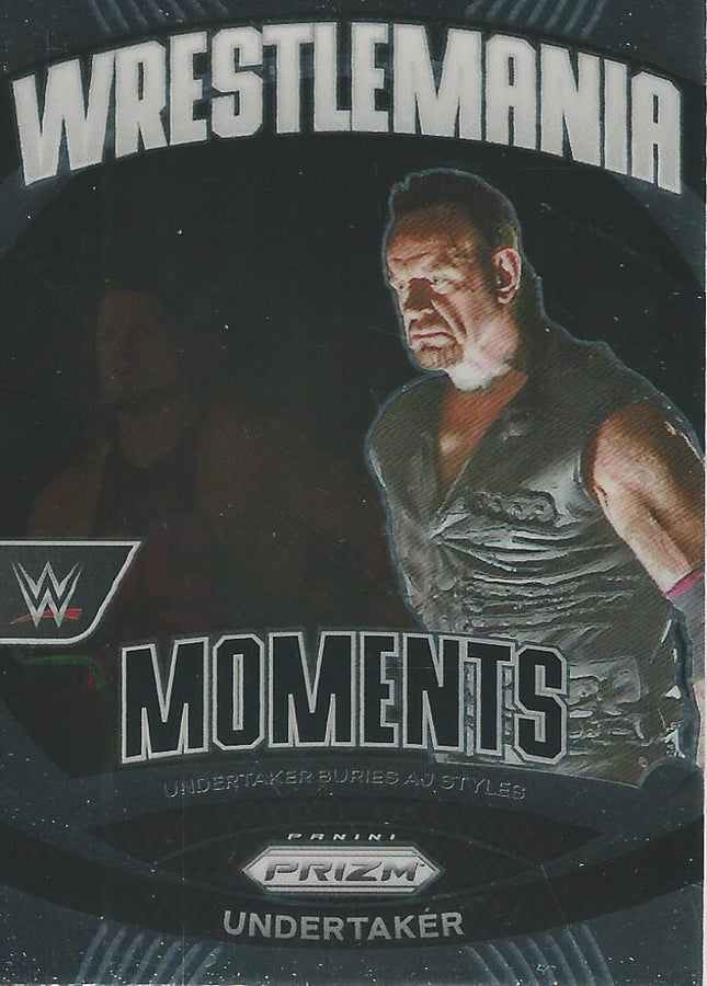 WWE Panini Prizm 2024 Wrestlemania Moments Undertaker #33