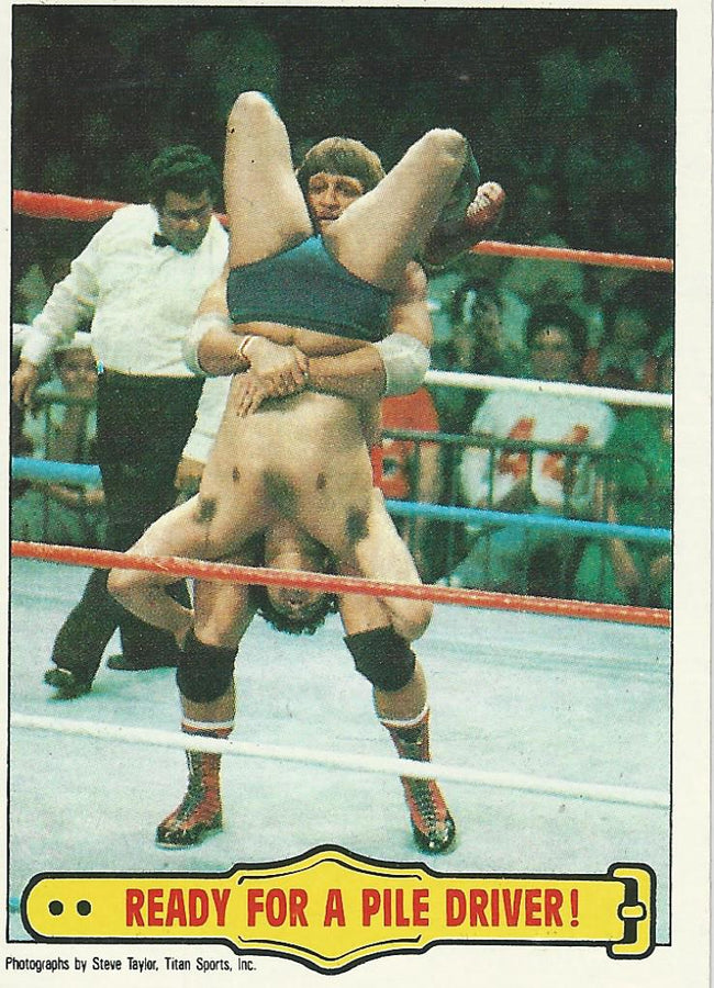 WWF Topps Wrestling Cards 1985 Paul Orndorff #42