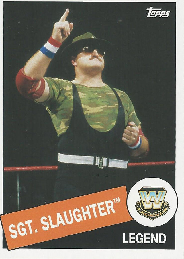 WWE Topps Heritage 2015 Sgt Slaughter #42