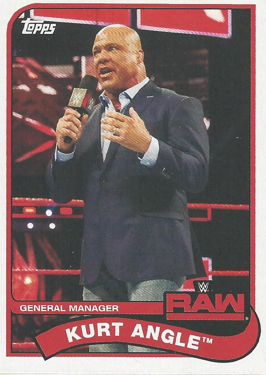 WWE Topps Heritage 2018 Kurt Angle #42