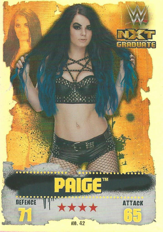 WWE Topps Slam Attax Takeover 2016 Paige #42