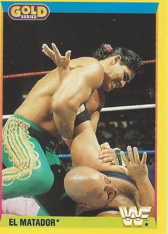 WWF Merlin Gold Series 2 1992 El Matador #42