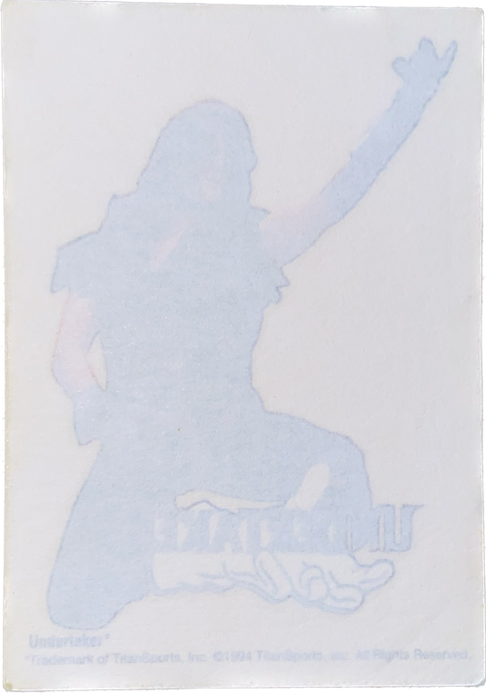 WWF Tattoos 1994 Undertaker from Germany