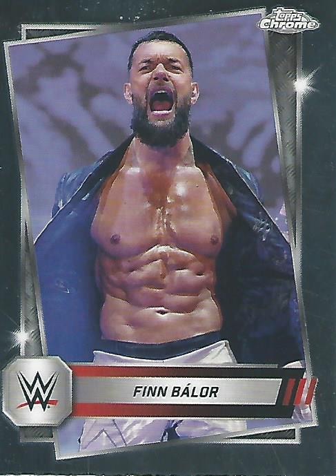 WWE Topps Chrome 2025 Trading Cards Finn Balor No.42 PW Catalog