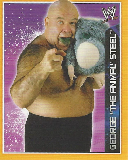 WWE Topps A-Z Sticker Collection 2014 George Steele #42