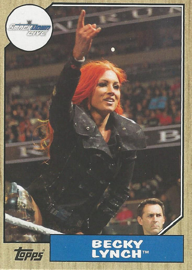 WWE Topps Heritage 2017 Becky Lynch #42