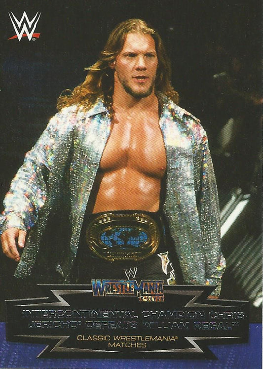 WWE Topps Road to Wrestlemania 2015 Chris Jericho 12 of 30 trading card PW Catalog