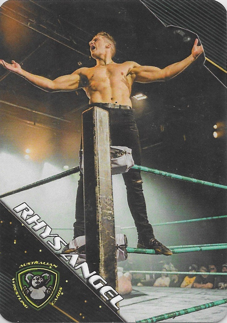 Rhys Angel trading card PW Catalog