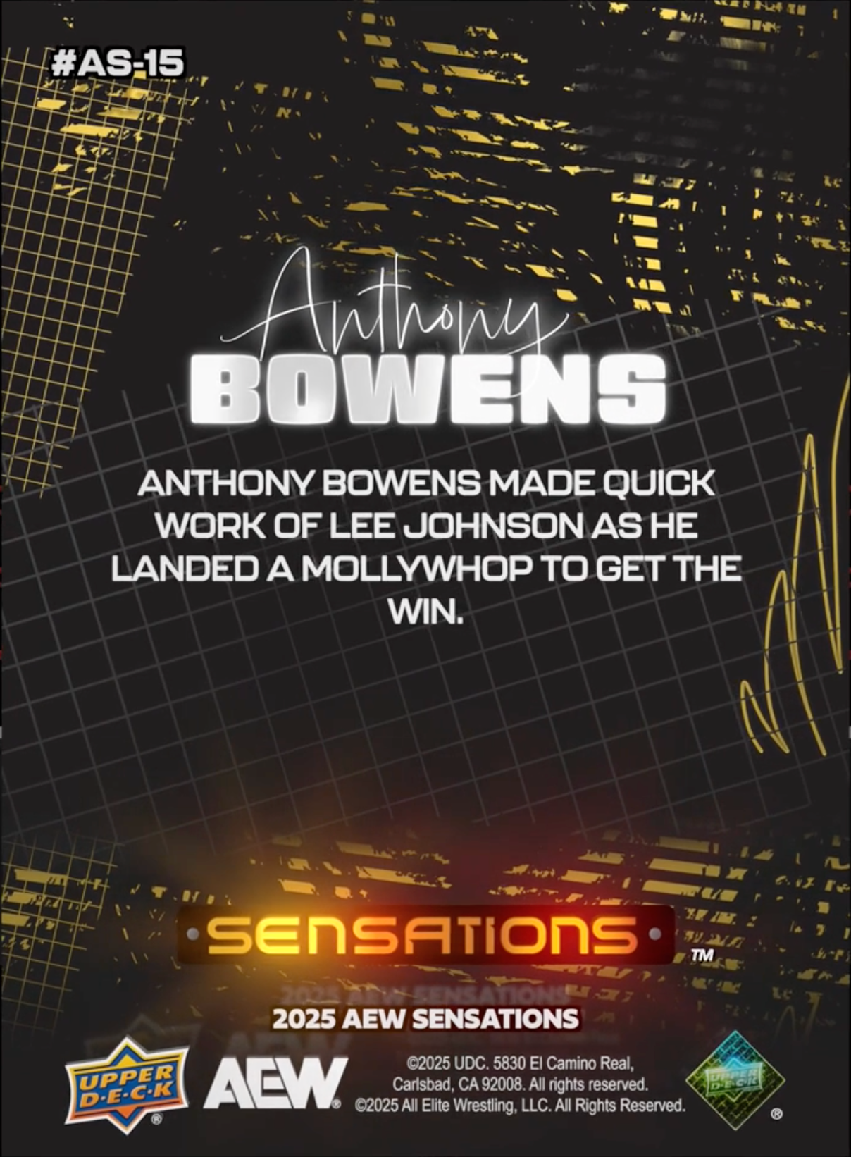 5/8/25 – Anthony Bowens – Anthony Bowens Earns the Win Over LEE Johnson at Collision