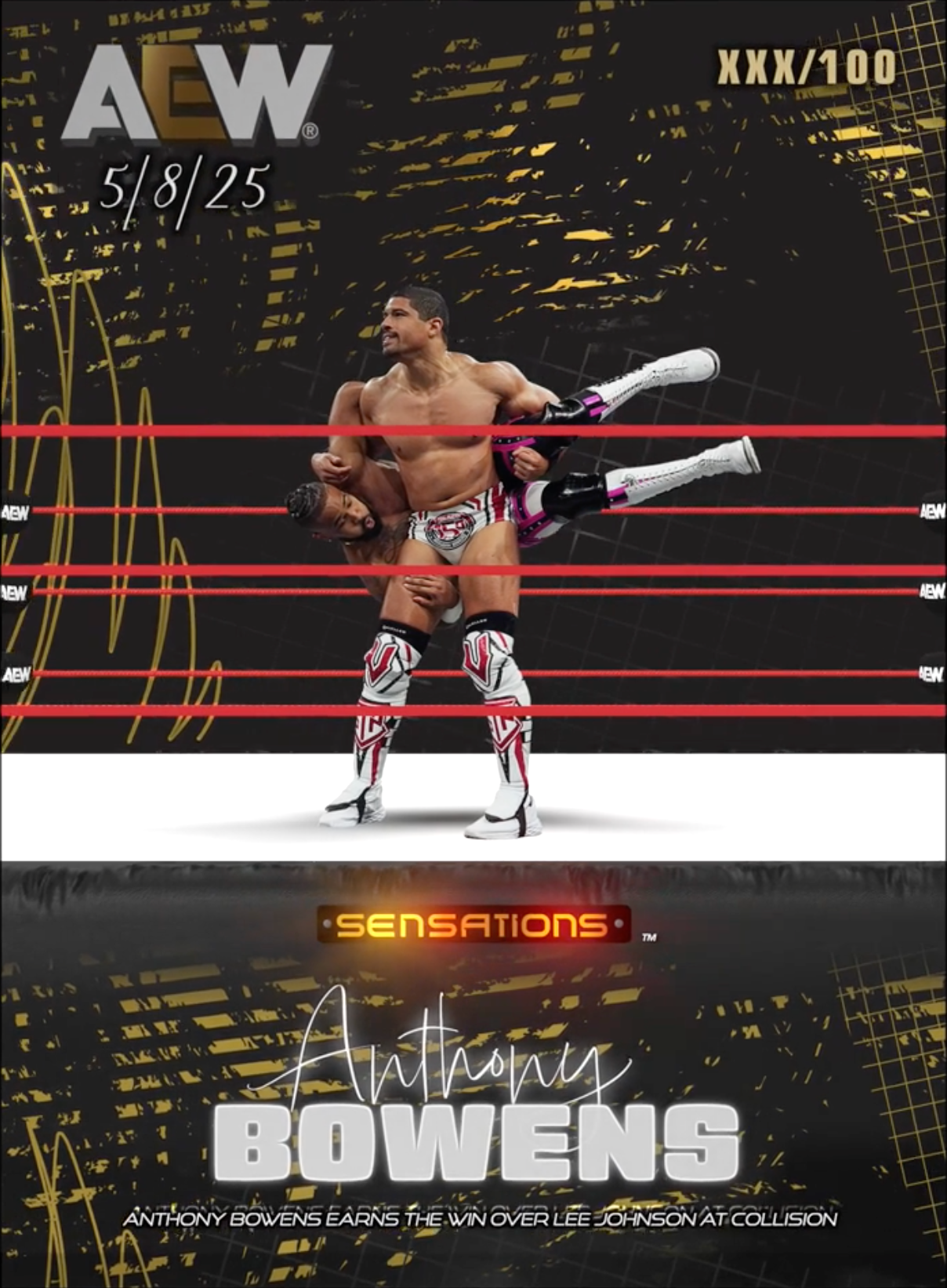 5/8/25 – Anthony Bowens – Anthony Bowens Earns the Win Over LEE Johnson at Collision