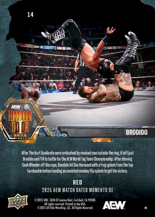 Brodido – Brodido Defeats FTR and the Hurt Syndicate to Claim the AEW World TAG Team Championship