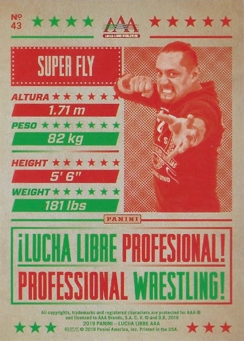 Super FLY trading card PW Catalog